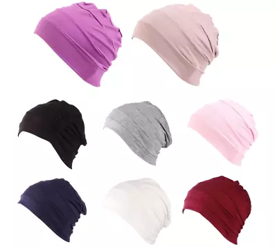 Wig Cap Chemo Hat Cancer Headwear Hat Soft Headcovering Simple Lightweight • £5.99