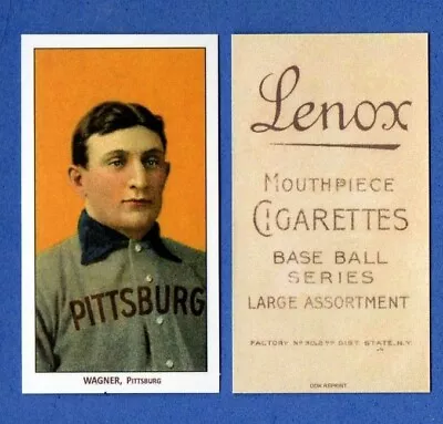 HONUS WAGNER Lenox Variation T206 Reprint Pittsburg Pirates HOF T-206 • $9.49