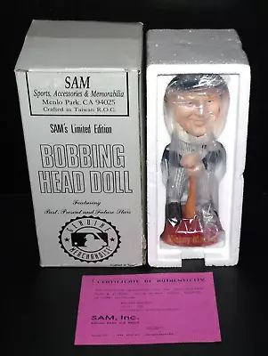 Mickey Mantle SAM Bobblehead With Box & COA  A3395 • $92