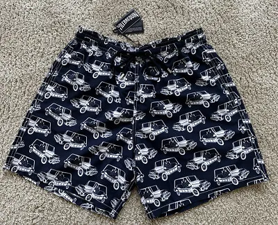 NWT Authentic Vilebrequin MOOREA Swim Trunks MEN - XL - NAVY BLUE - EXTRA LARGE • $125