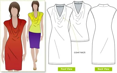 £17.98 • Buy Free UK P&P - Style Arc Ladies Sewing Pattern Franki Dress & Top (MLD...