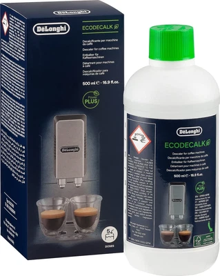 $35.99 • Buy De'Longhi Ecodecalk DLSC500 Natural Descaler For Coffee Machines 500ML Pack