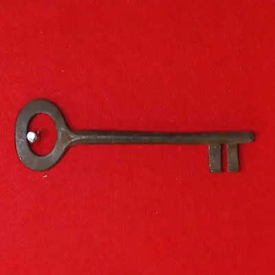 Antique KEY 17th-19th C. English Castle Door Church Jail House Lock 6.375   • $210