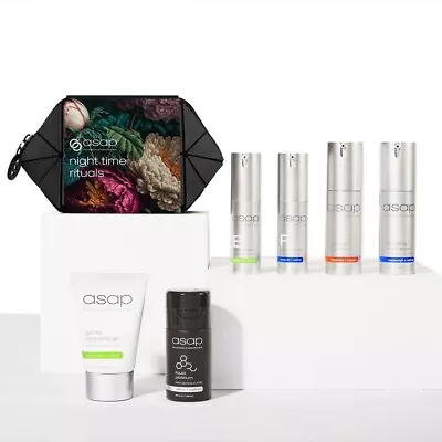ASAP Night TimeRituals Gentle Cleanser Liquid Platinum Super B Radiance Ultimate • $209.90