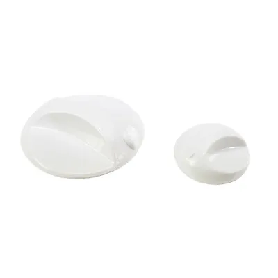 Replacement Knob Pack For Galaxy Aqua 1000 / 2000 / 3000 Shower SG08089 White • £7.95