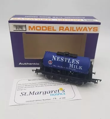 Dapol Nestles Milk Wagon For St Margarets Hospice Ltd Edition 16 Of 200 OO Gauge • £42.50