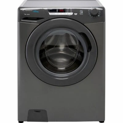 £339 • Buy Candy HCU1492DGGE/1 9Kg Washing Machine 1400 RPM E Rated Graphite 1400 RPM