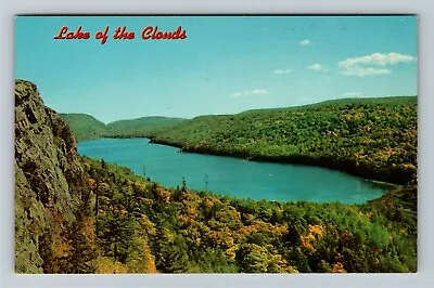 Northern MI-Michigan Lake The Clouds Vintage Postcard • $7.99