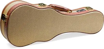 Stagg GCX-UKS GD Gold Tweed Plush Lined Soprano Ukulele Hardshell Case • $64.99