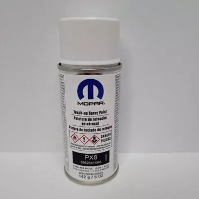 Mopar 5oz Spray Paint (PX8) Gloss/Pitch Black C/C 68626414AA • $21.45