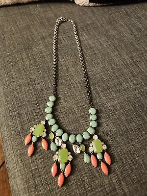 J Crew Neon Necklace Costume Fashion Jewelry • $9.99