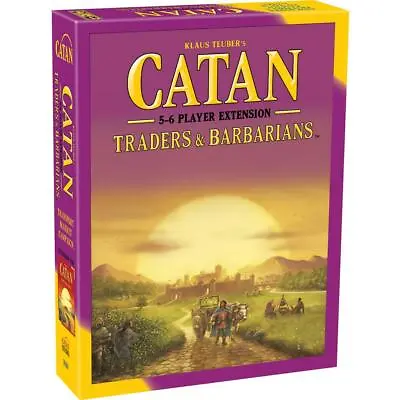 $25.05 • Buy 5-6 Player Extension Traders & Barbarians Catan Board Game  Expansion NIB