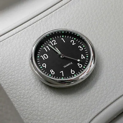 £8.34 • Buy Universal Luminous Car Internal Stick-On Digital Watch Quartz Clock Accessories