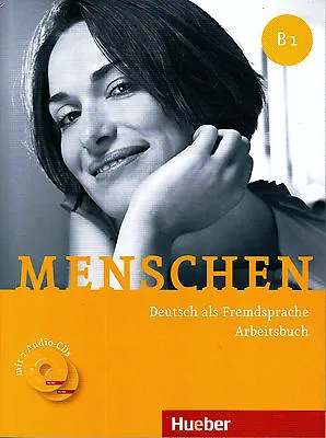 Hueber MENSCHEN B1 Arbeitsbuch Mit 2 Audio-CDs Deutsch Als Fremdsprache @NEW@ • £19.95