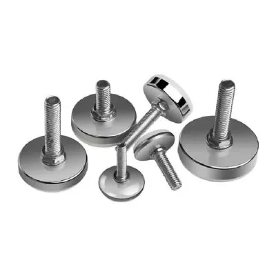 £4.82 • Buy Levelling Machine Feet M6 M8 M10 Thread Height Adjustable Base Dia 30/35/43/50mm