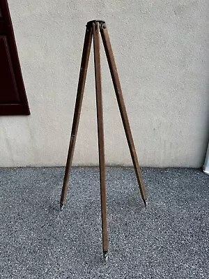 Vintage Transit Wood Legs Surveying Tripod #1228 • $145