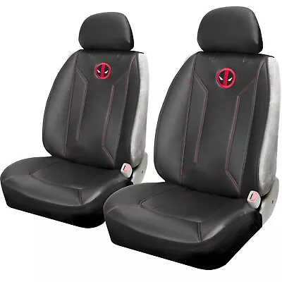 For HONDA Marvel Deadpool Car Truck SUV Seat Covers Sideless New Pair • $64.18