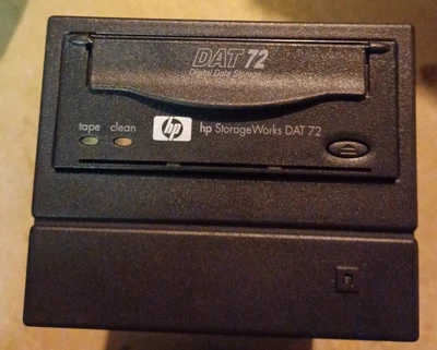 $39.95 • Buy HP StorageWorks DAT 72 External Tape Drive Q1523-60005/BRSLA-0208-AC