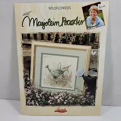 Marjolein Bastin Wildflowers Cross Stitch Chart Pattern Leisure Arts • $11.58