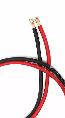 Sky High Car Audio 8 Gauge Cca Speaker Wire By The Foot Red/black • $0.99