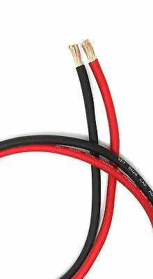 $15.99 • Buy Sky High Car Audio 8 Gauge Ofc Speaker Wire 10ft Red/black
