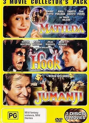 $11.92 • Buy Matilda / Hook / Jumanji : New Dvd