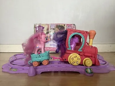 7 Piece My Little Pony Play Set (4 My Little Pony Train Tracks Train Cart) • £18