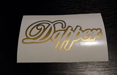 $1.99 • Buy Dapper Vinyl Decal Car Drift Fatlace Stance Low Euro Illest Jdm Low Sticker Vw 