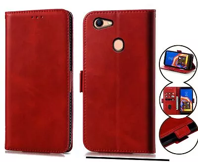 $6.95 • Buy Oppo A73 Wallet Case Cowhide W Buckle