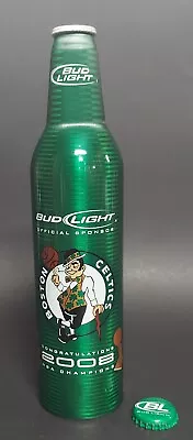 $8 • Buy BUD LIGHT Aluminum Beer Bottle #501412 - NBA 2008 Champs/Boston Celtics