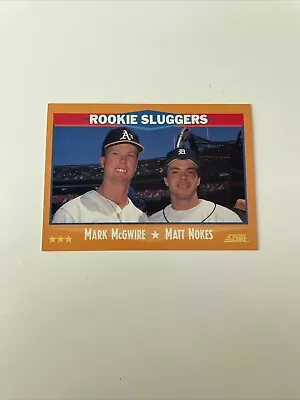 1988 Score - #648 Mark McGwire Mark McGwire Matt Nokes • $2
