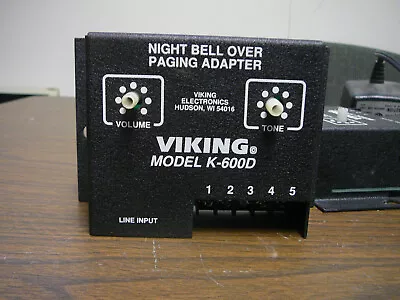 Viking K-600D Night Bell Over Paging Adapter • $80