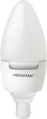 Megaman LED Candle B15d 2800K Dimmable 7W=35W Warm White 25000 Hours+ 2800k • £6.99