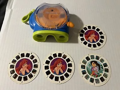 Fisher Price View Master 2002 With Clip - Blue And Green With 4 Reels  • $19.70