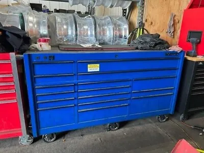 2020 Blue Matco 4S Triple Bay Tool Box With Power Drawer • $6000