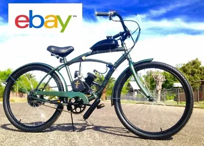Complete Diy 2-stroke 66cc 80cc Motorized Bike Kit Motor Kit With Bike! • $349.99