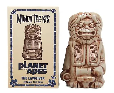 2018 Planet Of The Apes MONDO Tee-Kis The Lawgiver Tiki Mug - Bone Lt Brown Wash • $79.99