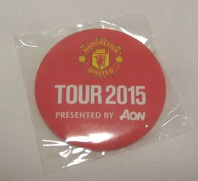 Manchester United Fc 2015 Usa Tour Pin Button Badge Wayne Rooney • $5