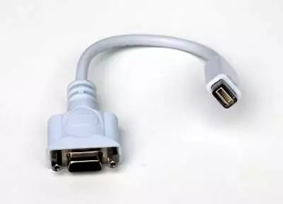 Mini-DVI To VGA Adapter MDVI-Male VGA-Female HD15F • $4.35