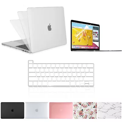 Hard Case & Keyboard Cover & Screen Protector For Macbook Pro 13inch 2020 - 2015 • $43.69