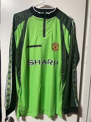 Manchester United 1998/99 Goalkeeper Jersey • $75