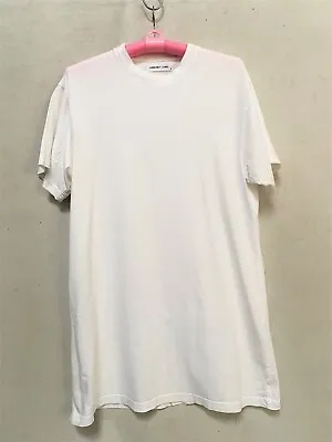 $19.90 • Buy Assembly Label White Cotton Long T Shirt/dress Oversized Size 8