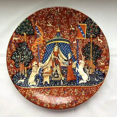 Vintage 1977 La Dame A La Licorne Haviland Limoges France Plate No 1 • $55