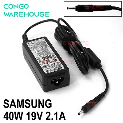 Genuine AC Adapter For Samsung Ultrabook Series 9 NP900X3A NP900X3C NP740U3E • $48