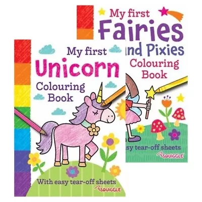 My First Unicorn Fairies Colouring In Book - Kids Journeys Activity Single Book • £2.79