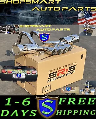$699.98 • Buy Srs Catback Exhaust For 97- 04 Chevy Corvette C5/z06 5.7l Ls Quad 4  Polish Tip