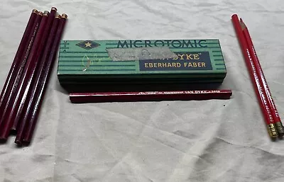 Vintage Microtomic Van Dyke Eberhard Faber Box And Pencils Eagle & Faber • $10