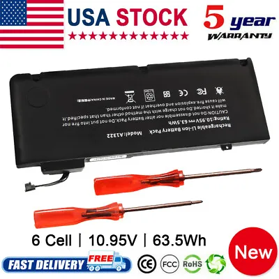 Battery For Apple MacBook Pro 13 Inch A1278 A1322 Mid 2009 2010 Early 2011-12 CC • $17.85