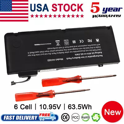 For Apple MacBook Pro 13 Inch Battery Mid 2009 2010 2012 Early/Late 2011 A1278 • $17.85