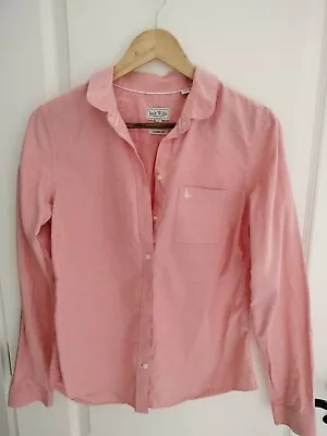 Jack Wills Pinky Peach Shirt Size 10 VGC • £3.50